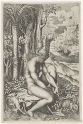 Vénus blessée par l