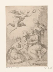 Mariage mystique de sainte Catherine