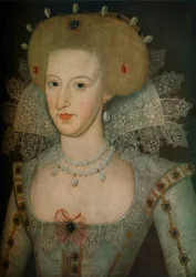 Anne de Danemark 1574-1619, reine consort du roi Jacques Ier, 17ème siècle