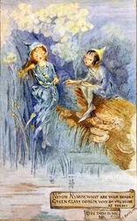 La Nymphe et le Gobelin Vert