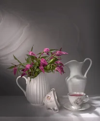 Des fleurs pour un thé raffiné