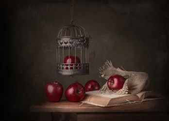 Pommes rustiques et livre