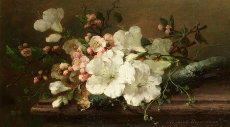 Margaretha Roosenboom - Nature morte avec fleur
