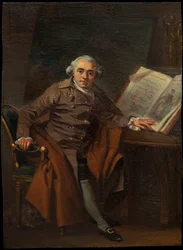 Portrait de Jean-Jacques Lagrenée 1739-1821, vers 1787