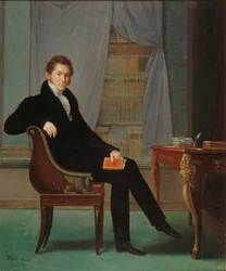 Portrait de Jacques-François Ancelot 1794-1854, 1819