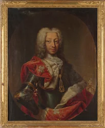 Charles-Emmanuel III 1701-1773, duc de Savoie et roi de Sardaigne, première moitié du XVIIIe siècle.