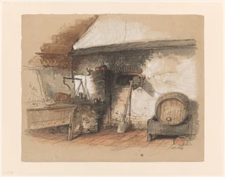 Vieux four dans une boulangerie