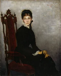 Portrait de Hilda Wiik
