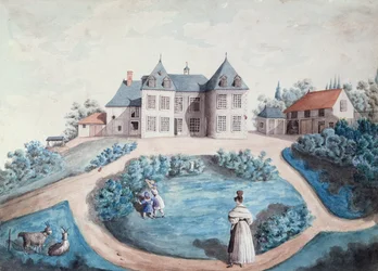 Représentation de Le Lys dans la Vallée par Honoré de Balzac (1799-1850)