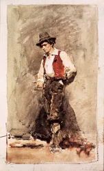 Calabrais. 1868. Barcelone. Musée national d