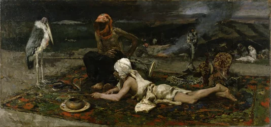 Charmeurs de serpents hindous, 1869