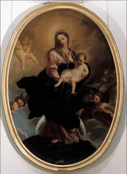 Madone et enfant,XVIIIe siècle (peinture)