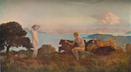 Le Jugement de Paris, vers 1909