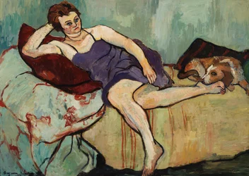 Marie Coca avec Arbi, 1927