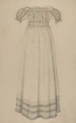 Robe de bébé, vers 1938