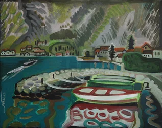 Port du village côtier
