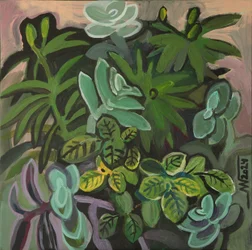Plantes vertes modernes