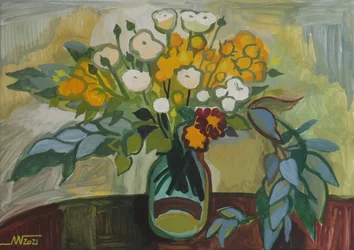 Nature morte florale éclatante