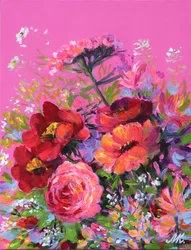 Bouquet floral éclatant