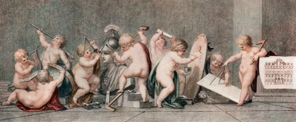 Les Beaux-Arts, 18e siècle 1910