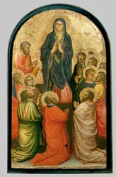 Pentecôte (peinture sur bois)