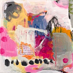 Collage abstrait inspirant