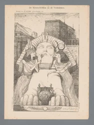 Le Sphinx du suffrage et les séductrices (titre sur l