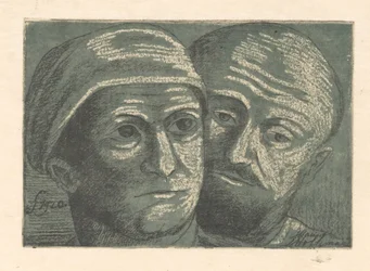 Deux têtes d