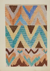 Couvre-lit Colcha, vers 1937