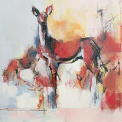 Biches en hiver, 1995