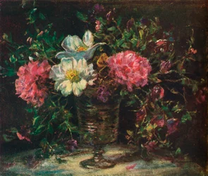 Pivoines, vers 1919