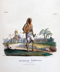 Courtisan brahmane, 1828