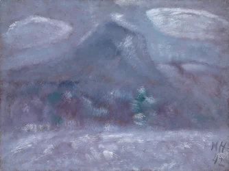 Mont Katahdin, tempête de neige