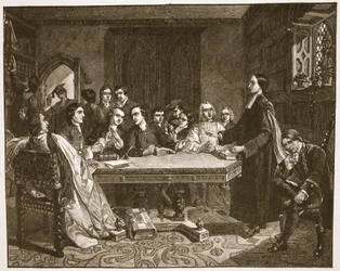 John Wesley et ses amis à Oxford, illustration de 
