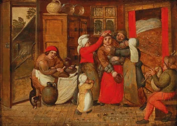 Préparation pour le lit nuptial, années 1570