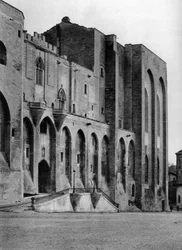 Palais des Papes, Avignon, France, 1937
