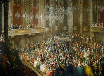 Fête donnée en l