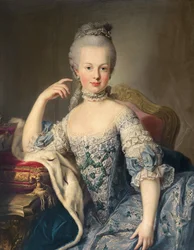Archiduchesse Marie-Antoinette de Habsbourg-Lorraine (1755-93), 1767-68