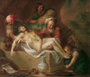 La mise au tombeau du Christ