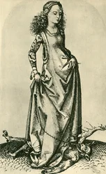 Sainte Marguerite piétinant un démon