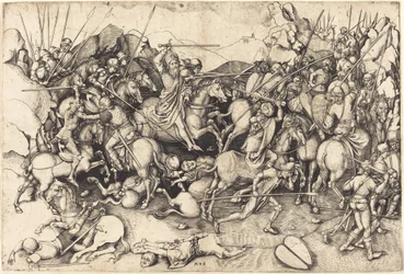 La Bataille de Saint Jacques à Clavijo