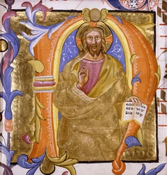 Le Christ comme la lumière du monde, vers 1400