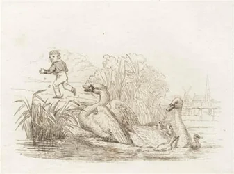 Illustration de "Cinquante fables pour enfants" de Hey