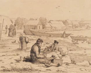 Rue de la Plage à Thisted. 1830
