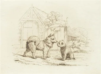 Illustration de "Cinquante fables pour enfants" de Hey
