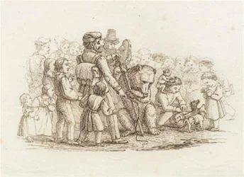 Illustration de "Halvhundrede Fabler for Børn" de Hey