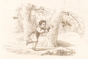 Illustration pour "Cinquante fables pour enfants" de Hey