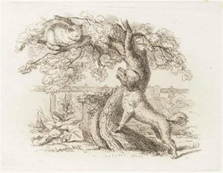 Illustration de "Halvhundrede Fabler for Børn" de Hey