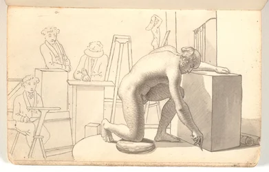Artistes dessinant d