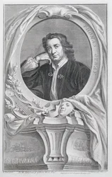 Thomas Otway, gravé par Jacobus Houbraken, Amsterdam, 1741